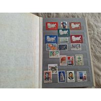 Альбом с марками СССР, флора фауна техника транспорт искусство спорт известные личности и др.