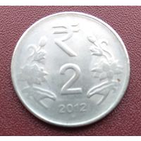 Индия. 2 рупии. 2012 год. Ноида