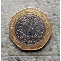 1/2 динара 2000 года Иордания. Иорданское Хошимитское королевство. Абдулла 2.