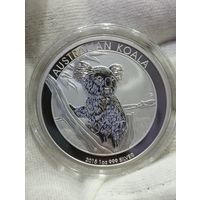 Австралия "Коала" 2015 г. Серебро "1 Oz".