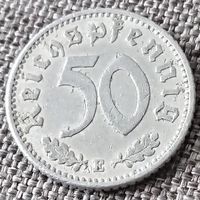 50 рейхспфеннигов 1940 Е