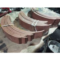 Накладки тормозных колодок ГАЗ-51/52/53
