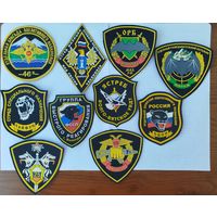 Россия. Нашивки полиции-5, 10шт.