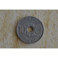 Франция 10 сантимов 1935