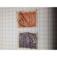 Марка  Польша 1928