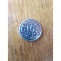 Монеты. Европа. Польша 10 грош 2017 г.