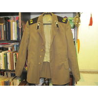 Китель рядового стройбата ВС СССР, размер 48-4С.