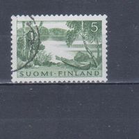 [2110] Финляндия 1961. Природа.Ландшафт. Одиночный выпуск.Гашеная марка.