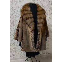 НОРКА и БАРГУЗИНСКИЙ СОБОЛЬ.СТИЛЬ И КОМФОРТ. ЖАКЕТ /ПОЛУШУБКА. ЛЮКС!