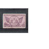 США-1935, (Скотт.775),  **,   Герб, Штат Мичиган (Одиночка)