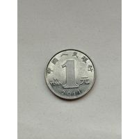 1 юань Китай.