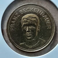 Футбольный жетон. Germany (1969). National Football Teams. Franz Beckenbauer.