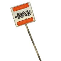 Германия. Значок с логотипом компании RUHRKOHLE AG.  1960-70-е годы.