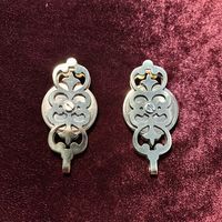 Подвесы (блочки) для жильных часов. Латунь