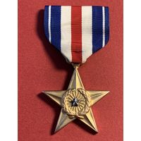 Серебряная звезда США-Silver Star Medal- награда периода Второй Мировой войны