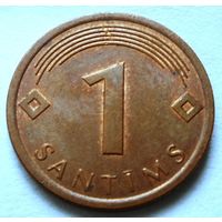 1 сантим 2008 Латвия
