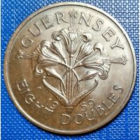 Гернси 8 дублей 1959 г.