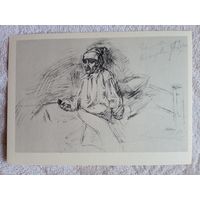 Тургенев И.С. Автоиллюстрация к рассказу "Гамлет Щигровского уезда"