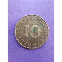 Германия ФРГ 10 пфеннигов 1982 J