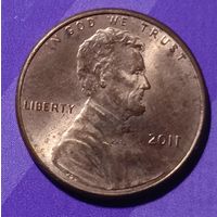 1 цент 2011 г. США