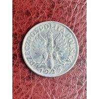 2 злотых 1925 с точкой после года