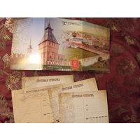 Тула, редкий сувенир,набор открыток