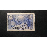 АНДОРРА ФРАНЦУЗСКАЯ \305С\ МОСТ 1937-1939