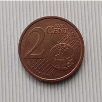2 евроцента 2002(J) года Германия. Европейский союз. Красивая монета!