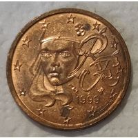 Франция 2 евроцента, 1999 (14-11-64)