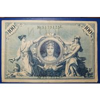 Германия 100 марок 1908 г.