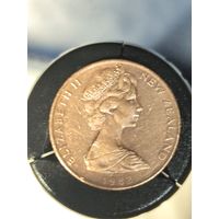 Новая Зеландия 2 цента 1982