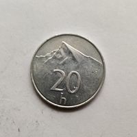 Словакия 20 геллеров 1997 г.