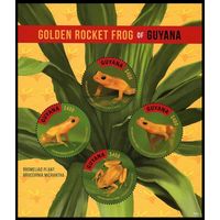 2016 Гайана 9293-9296KL Рептилии - Лягушки 11,00 евро