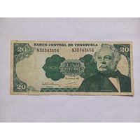 Венесуэла 20 Боливаров 1992 г.