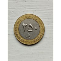 250 риалов Иран.