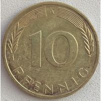 Германия 10 пфеннигов 1990 г. A