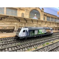 Тепловоз Traxx Steelworks Thuringia PIKO. Масштаб НО 1:87.