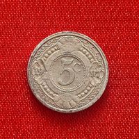 Нидерландские Антильские острова 5 центов 1997 г.