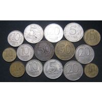 Монеты 1991-1998 годов