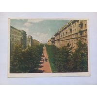 Минск. Улица Ленина. Ананьины 1956 г. Чистая.