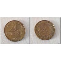20 пфеннигов 1969  ГДР