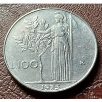 Италия 100 лир, 1975    ( 1-13-4 )