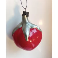 Ёлочная игрушка помидор культигрушка