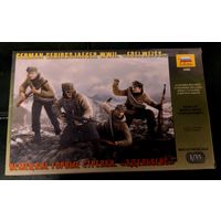 Сборная модель ВОВ Немецкие горные стрелки Эдельвейс 1/35 Звезда 3599