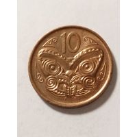 Новая Зеландия 10 центов 2006