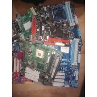 Материнские платы от компьютеров  , 8 штук , 4,5 кг .