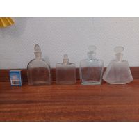 Бутылочки пузырьки от духов, ссср, цена за штуку.