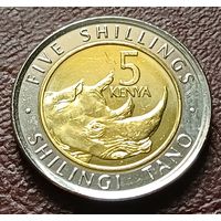 Кения 5 шиллингов, 2018    ( 2-3-5 )