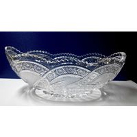 Ладья. Ваза для фруктов. Хрусталь