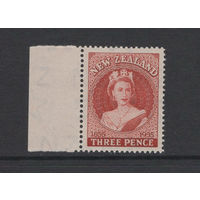 Новая Зеландия 1955 ** 100 лет почтовой марке, Королева Елизавета II  (Mi 349 )